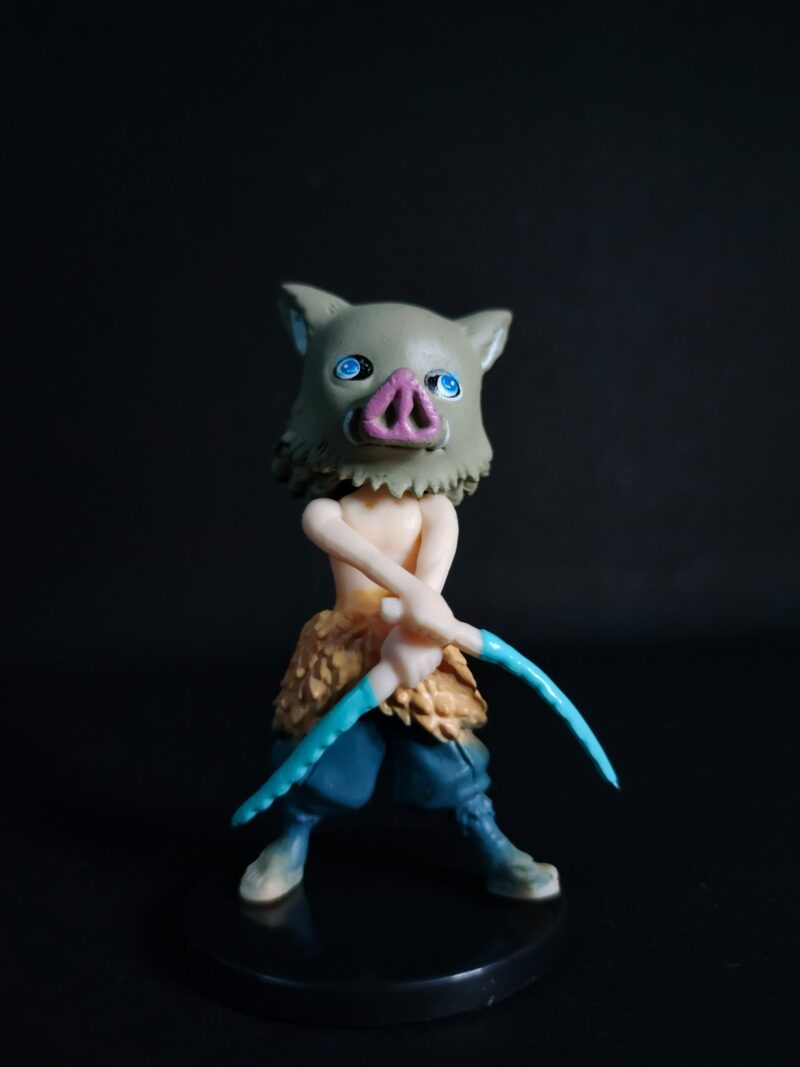 Inosuke Hashibira Miniature Action Figure | Demon Slayer Miniature