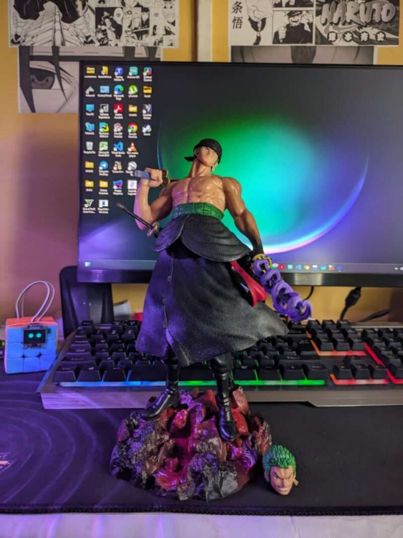 Zoro Dual Head 28cm Action Figure |One Piece