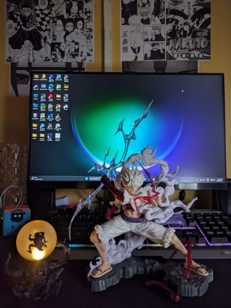 Luffy Gear 5 with Lamp 21cm | One Piece