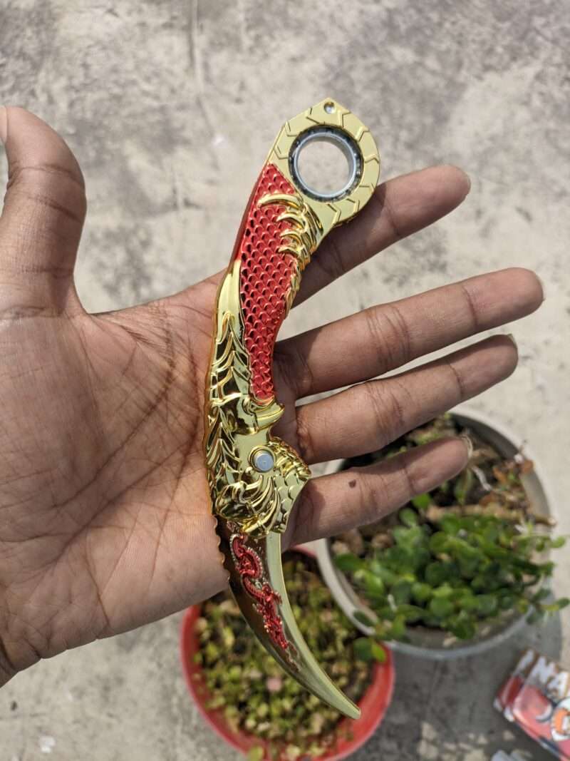 One Piece Luffy collectible folding knife Golden Blade [20cm] | One Piece